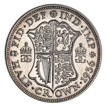 The last Halfcrowns of George V_1936_UNC_rev