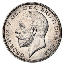 George V, Halfcrown, 1936 Uncirculated_obv