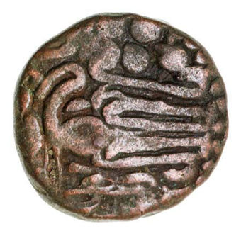 Chola Dynasty Octopus Man Copper Coin_rev