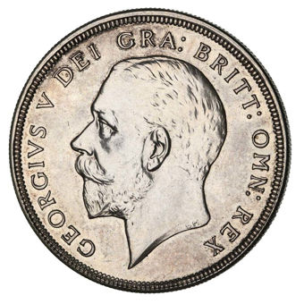 George V, Crown, 1927 Proof, Extremely Fine_obv