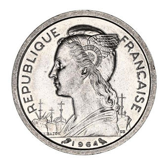 Set of Three French Colonial Coins, Uncirculated_obv_3