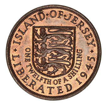Complete Set of QEII Jersey Pennies Uncirculated_rev_3