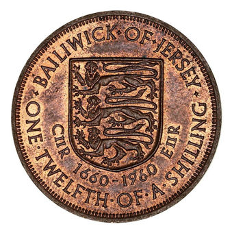 Complete Set of QEII Jersey Pennies Uncirculated_rev_4