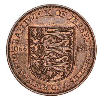Complete Set of QEII Jersey Pennies Uncirculated_rev_5