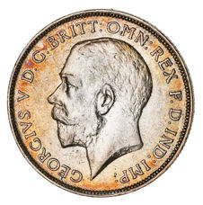 George V, Florin, 1914, Nearly Extremely Fine_obv