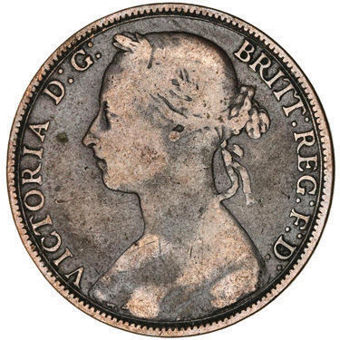 Victorian Bun Head Pennies from 1883-1885_obv