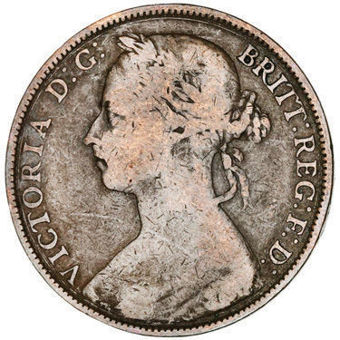 Victorian Bun Head Pennies from 1883-1885_obv_2