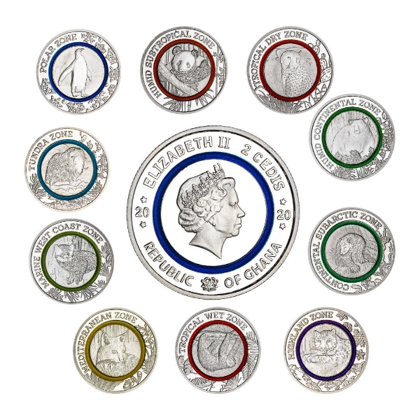 Climate Zones Coin Collecting in Folder