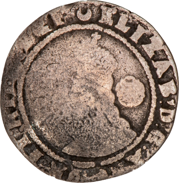 Elizabeth I Sixpence, Fair, ex Ansty Hoard_obv