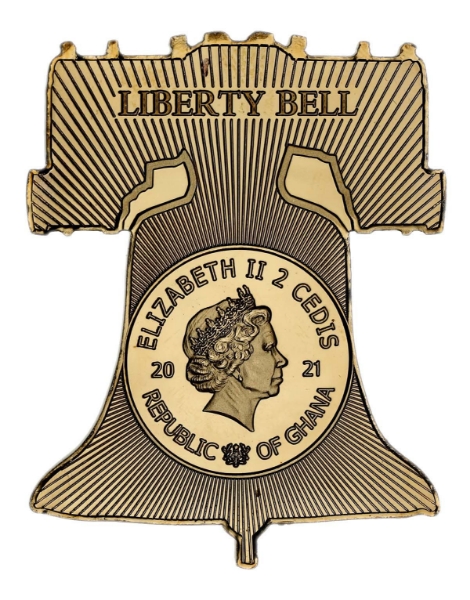 Ghana Liberty Bell 2 Cedis 2021_obv