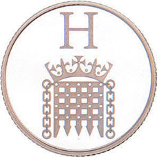 H - Houses Of Parliament. 2018 10 Pence Silver Proof In Acrylic Block