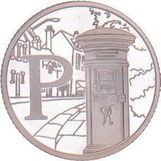 P - Post Pox. 2018 10 Pence Silver Proof In Acrylic Block