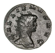 Gallienus Pax Reverse Antoninianus_obv