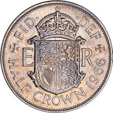 1966 Halfcrown Uncirculated