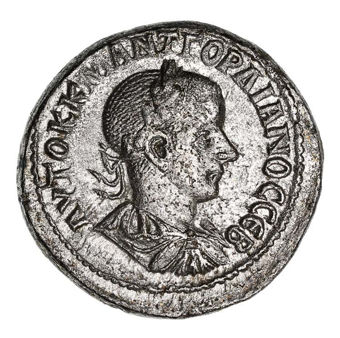 Gordian III 238-244 AD AR Tetradrachm. Good Very Fine_obv