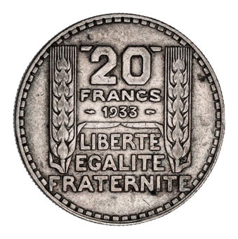French 10 & 20 Franc Pair, Very Fine_rev_a
