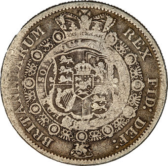 The Bull Head Halfcrowns of George III_VG_rev