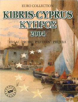 Cyprus, 2004 Prototype Euro Pattern Set_obv