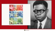 Picture of Ghana Cedis Honours Ebenezer Ako-Adjei (former statesman, politician, lawyer and journalist)