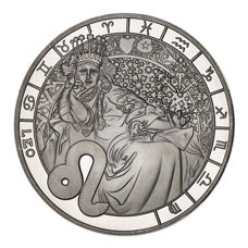 Cameroun, 100 Francs 2020, Leo Zodiac Silvered Proof