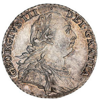 George III, Shilling 1787, Almost Uncirculated_obv