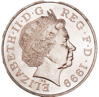 2000 £5 for the Millennium. BU in folder_obv