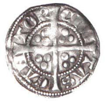 Edward I Penny London Very Fine_rev