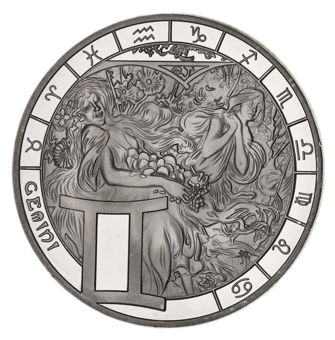 Queen Elizabeth II Zodiac Coins from The Cameroun_rev