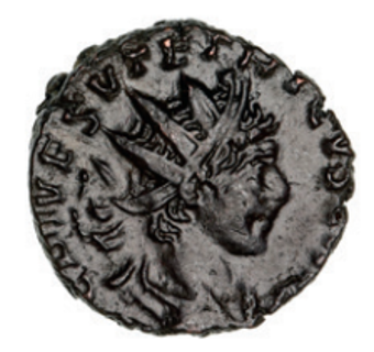 Tetricus I and II 271-274 A.D Father and son, last Emperors of  the Galli_obv_2