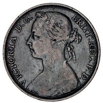 Victorian Bun Head Pennies from 1890-1892_obv