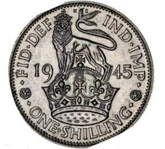 Uncirculated Silver coins from 1945_rev