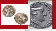Picture of Silver Drachm Honours Nahapana (Former Ruler of Western Kshatrapas in north-western India)