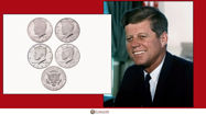 Picture of US Dollars Dedicated to John F Kennedy (former US president)