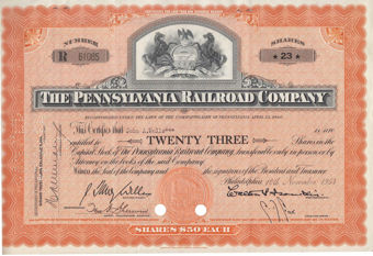 USA Share Certificates SPECIAL 10 Different_5