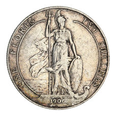 Edward VII Florin 1906 Fine_rev