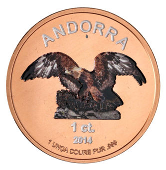 Unusual Copper Crown  of Andorra_obv_1