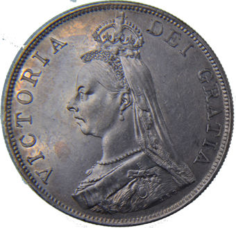Picture of 1887 Double Florin A1 Extremely Fine