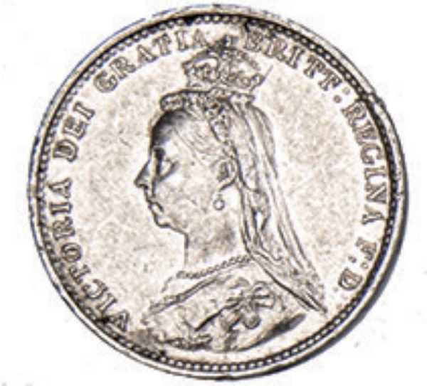 1887 Jubilee Head 3d Extremely Fine.