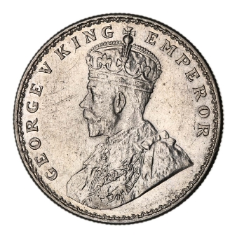 India, George V, Rupee 1919 Bombay Mint, BU