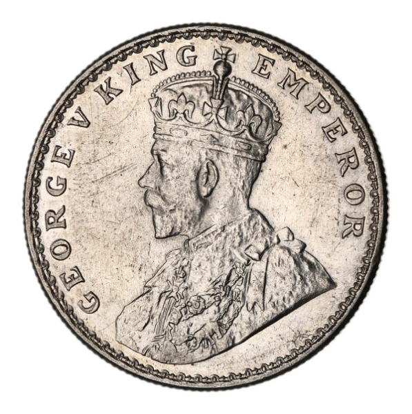 India, George V, Rupee 1919 Bombay Mint, BU