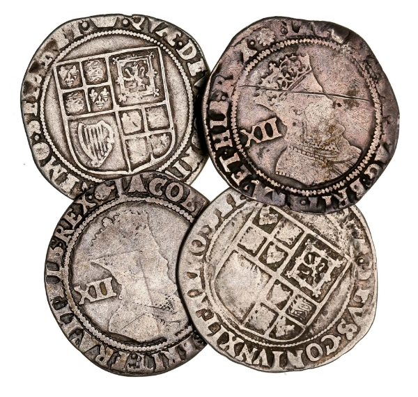 James I Silver Shilling VG