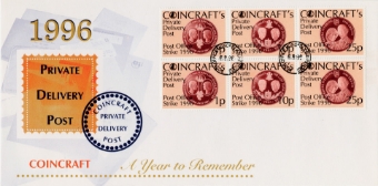 Coincraft Postal Strike Collection 10 Sheets & 4 Covers