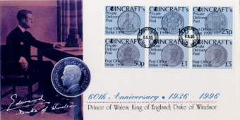 Coincraft Postal Strike Collection 10 Sheets & 4 Covers