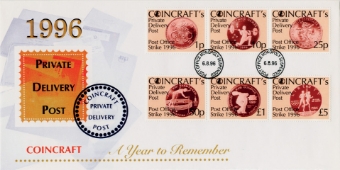 Coincraft Postal Strike Collection 10 Sheets & 4 Covers