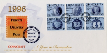 Coincraft Postal Strike Collection 10 Sheets & 4 Covers
