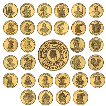 Native American Set of 30 Quarters