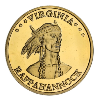 Native American Set of 30 Quarters - Rappahannock