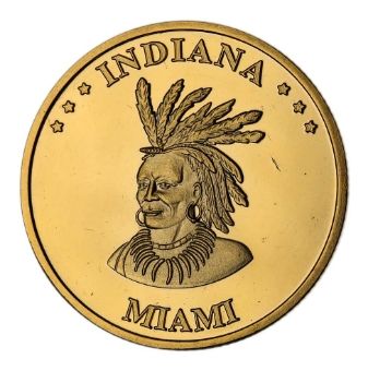 Native American Set of 30 Quarters - Miami