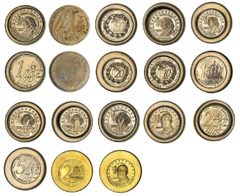Rare Polish 'Euro' Pattern Collection