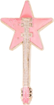 Somali Republic One Dollar Guitar Coins_Pink Guitar_obv